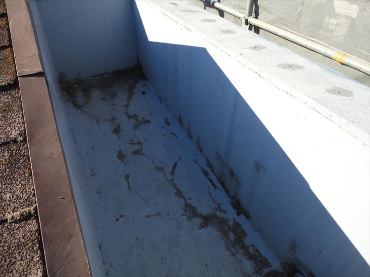 屋根ウレタン部 防水工事