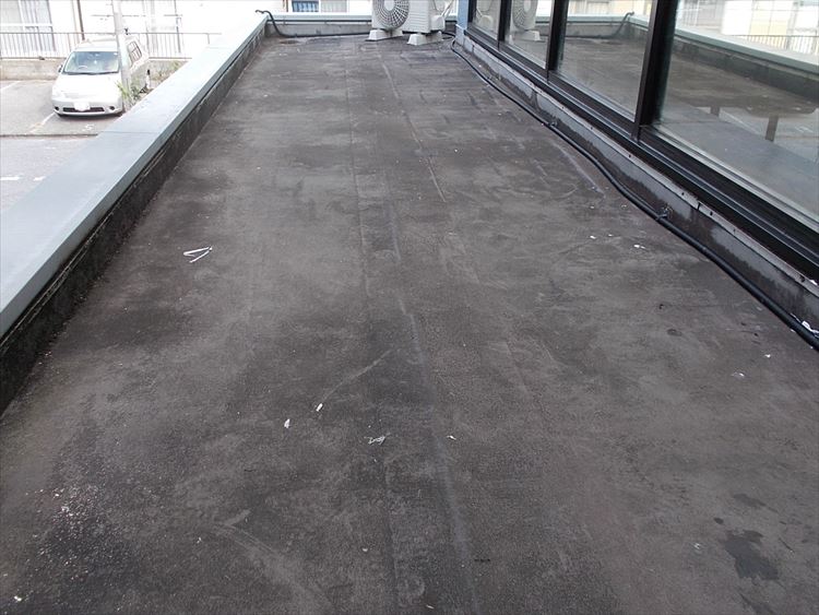 庇屋根防水工事 施工前